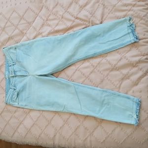 Old Navy high rise light wash skinny jeans